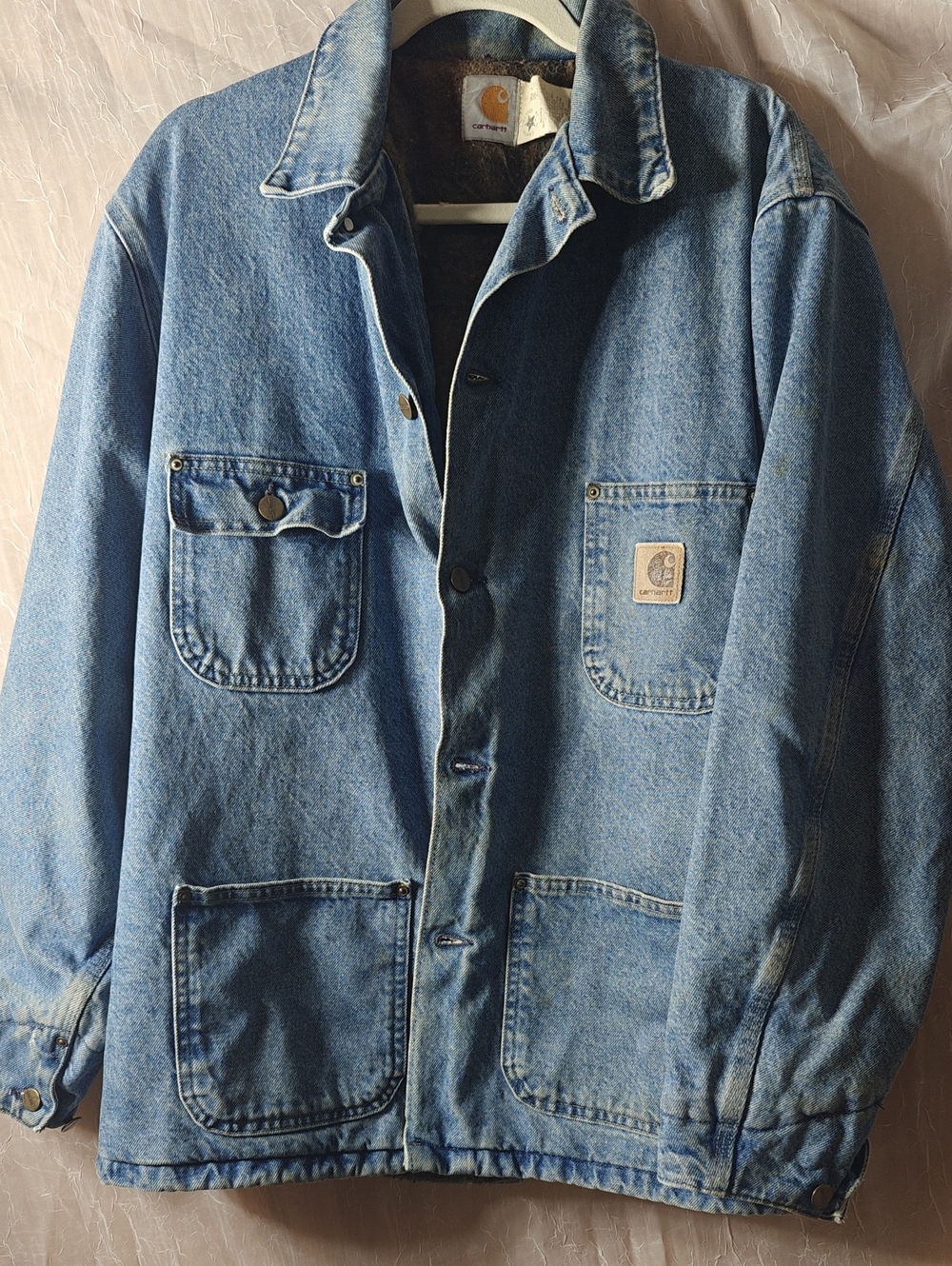 Vintage Carhartt Denim Chore Jacket